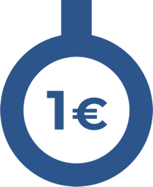 1 euro