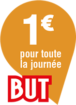 Ticket BUT 1 euro pour toute la journée